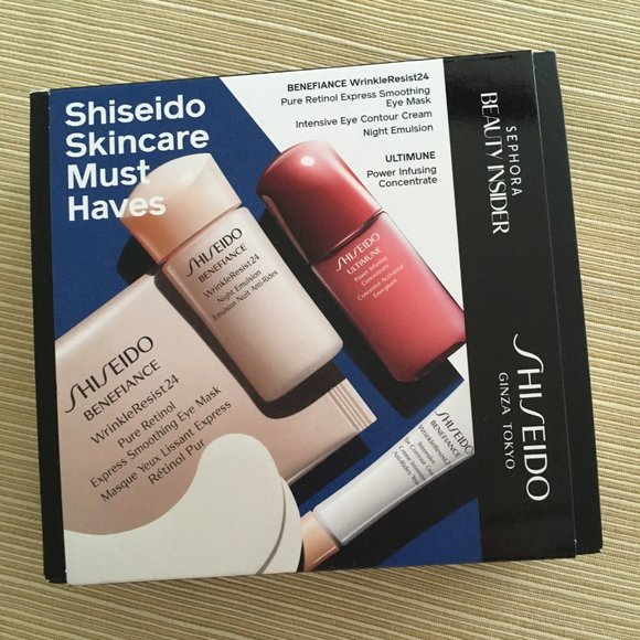 Shiseido 4-piece Skincare Set: Benefiance Wrinkle Resist & Ultimune Concentrate - Picture 7 of 16